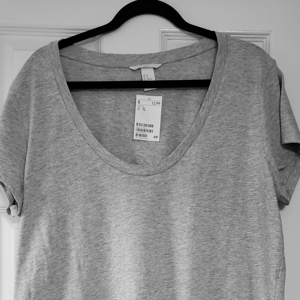 Brand New H&M grey shirt